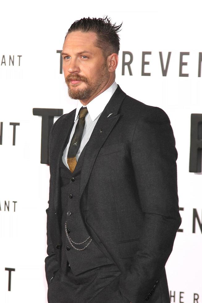 LOS ANGELES, DEC 16 - Tom Hardy at the The Revenant at the TCL Chinese Theater on December 16, 2015 in Los Angeles, CA photo