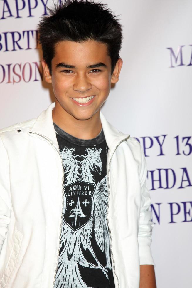 LOS ANGELES, JUL 31 - Bryce Cass arriving at the13th Birthday Party for Madison Pettis at Eden on July 31, 2011 in Los Angeles, CA photo