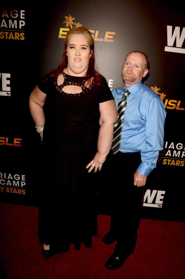 LOS ANGELES, NOV 19 -  Mama June Shannon, Mike Sugar Bear Thompson at the Premieres Of Marriage Boot Camp Reality Stars and Ex-isle at the Le Jardin on November 19, 2015 in Los Angeles, CA photo
