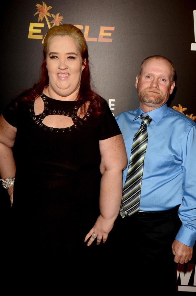 LOS ANGELES, NOV 19 -  Mama June Shannon, Mike Sugar Bear Thompson at the Premieres Of Marriage Boot Camp Reality Stars and Ex-isle at the Le Jardin on November 19, 2015 in Los Angeles, CA photo