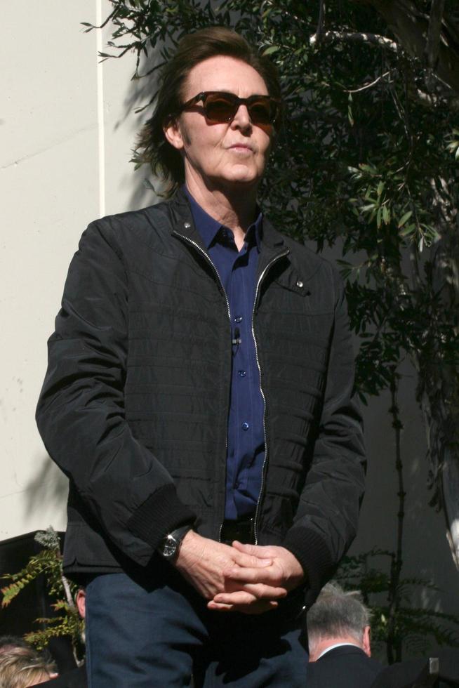 LOS ANGELES, FEB 9 - Paul McCartney at the Hollywood Walk of Fame Ceremony for Paul McCartney at Capital Records Building on February 9, 2012 in Los Angeles, CA photo