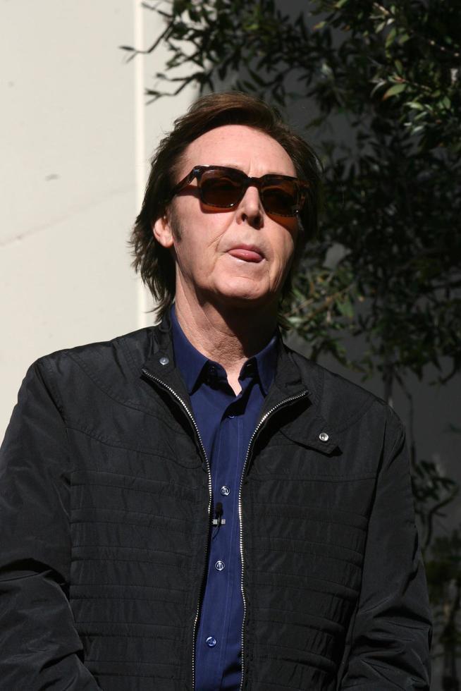 LOS ANGELES, FEB 9 - Paul McCartney at the Hollywood Walk of Fame Ceremony for Paul McCartney at Capital Records Building on February 9, 2012 in Los Angeles, CA photo