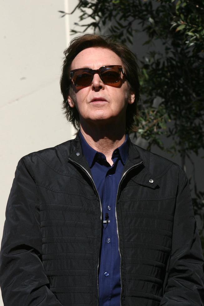 LOS ANGELES, FEB 9 - Paul McCartney at the Hollywood Walk of Fame Ceremony for Paul McCartney at Capital Records Building on February 9, 2012 in Los Angeles, CA photo