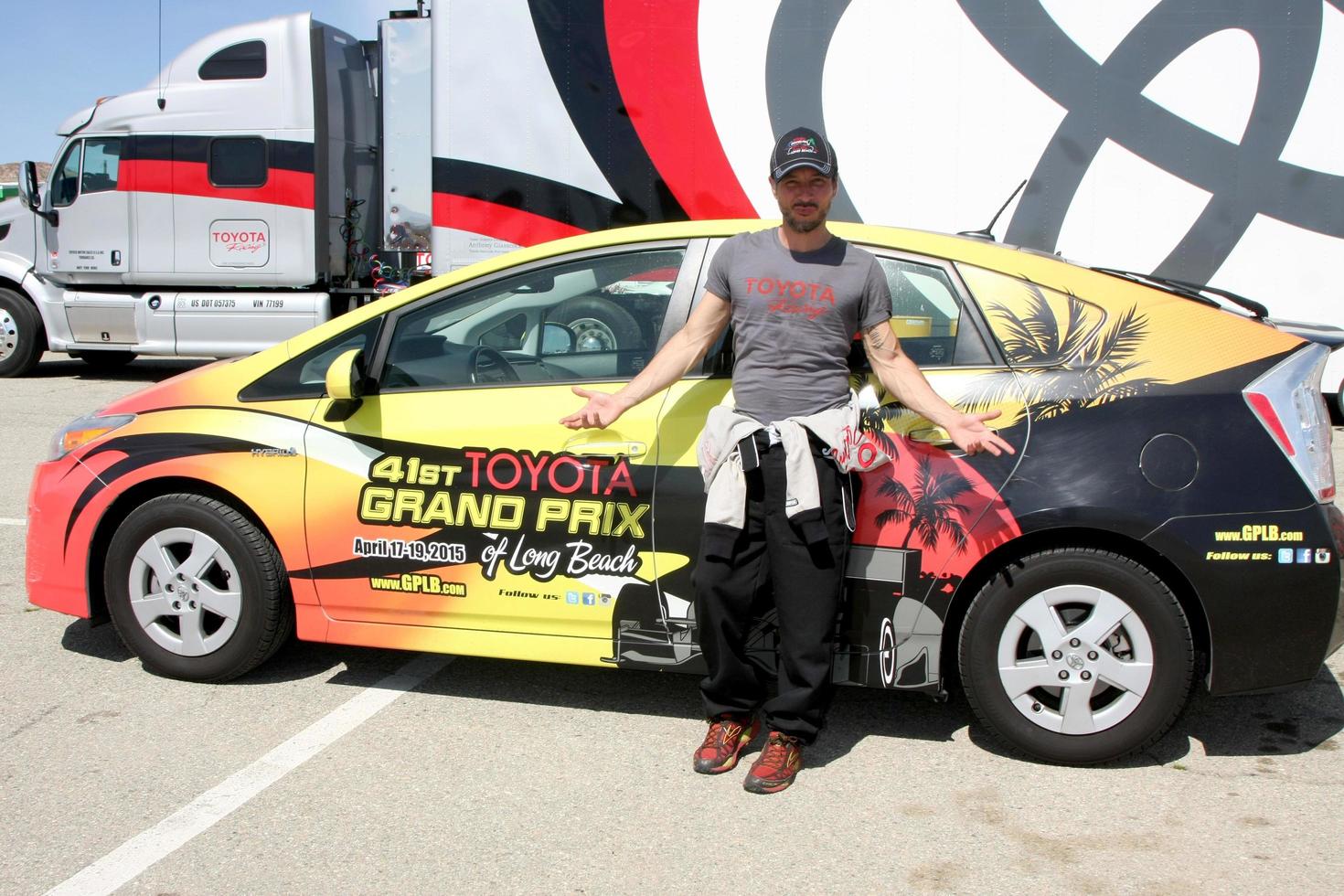 LOS ANGELES, FEB 21 -  Raul Mendez at the Grand Prix of Long Beach Pro Celebrity Race Training at the Willow Springs International Raceway on March 21, 2015 in Rosamond, CA photo