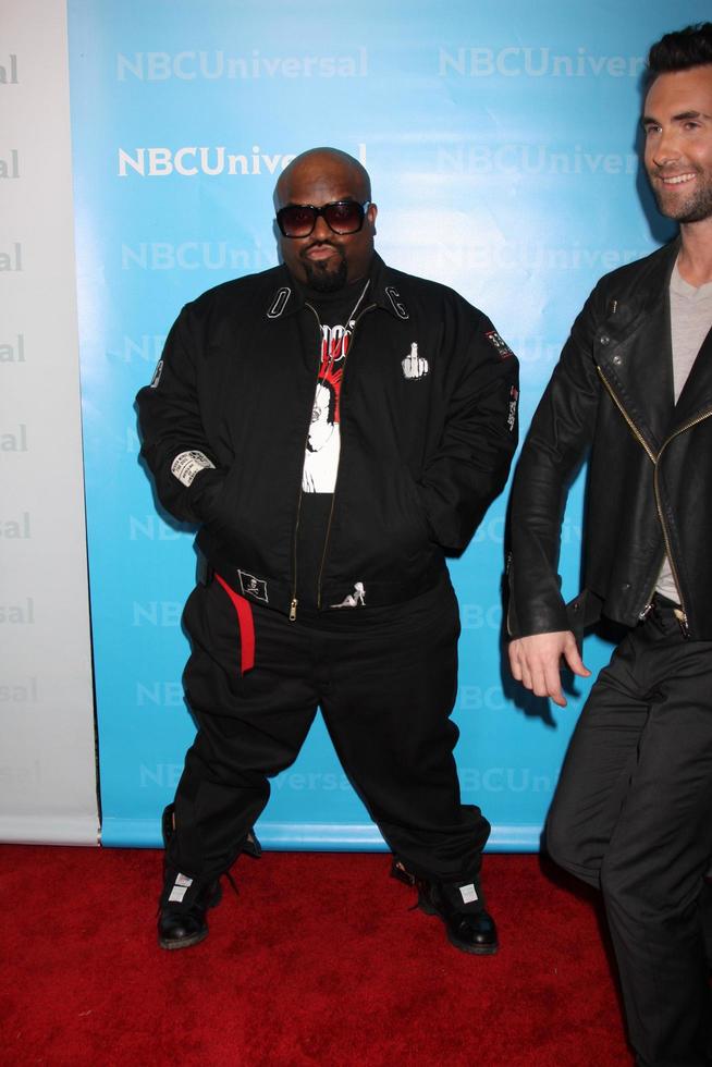 LOS ANGELES, JAN 6 - CeeLo Green arrives at the NBC Universal All-Star Winter TCA Party at The Athenauem on January 6, 2012 in Pasadena, CA photo