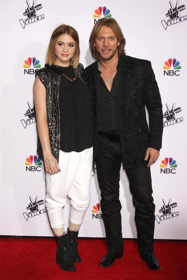 LOS ANGELES, NOV 24 - Reagan James, Craig Wayne Boyd at the The Voice Season 7 Red Carpet at the Universal City Walk on November 24, 2014 in Los Angeles, CA photo
