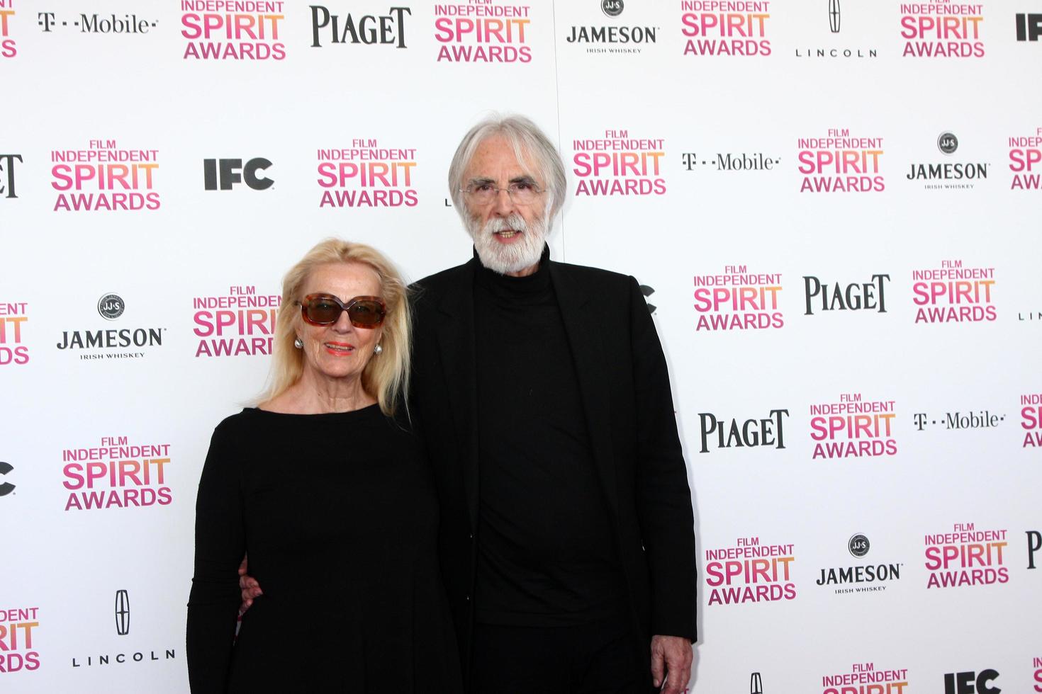 LOS ANGELES, FEB 23 - Michael Haneke attends the 2013 Film Independent Spirit Awards at the Tent on the Beach on February 23, 2013 in Santa Monica, CA photo