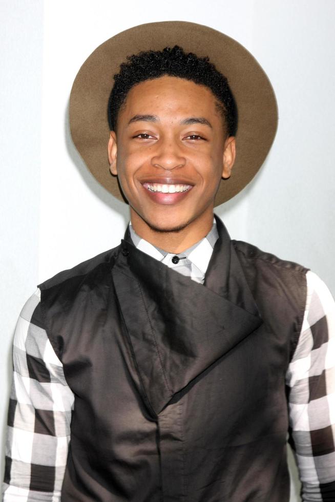 LOS ANGELES, FEB 6 - Jacob Latimore at the MILF Moms I like To Follow Celebration Of Entertainment at a SLS Hotel on February 6, 2015 in Beverly Hills, CA photo