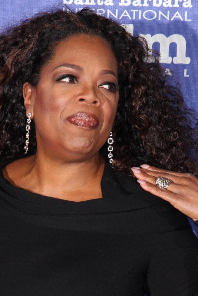 SANTA BARBARA, FEB 5 - Oprah Winfrey at the Santa Barbara International Film Festival Honors Oprah Winfrey at Arlington Theater on February 5, 2014 in Santa Barbara, CA photo