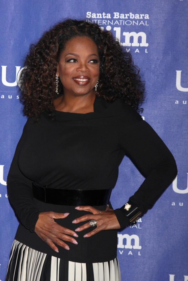 SANTA BARBARA, FEB 5 - Oprah Winfrey at the Santa Barbara International Film Festival Honors Oprah Winfrey at Arlington Theater on February 5, 2014 in Santa Barbara, CA photo