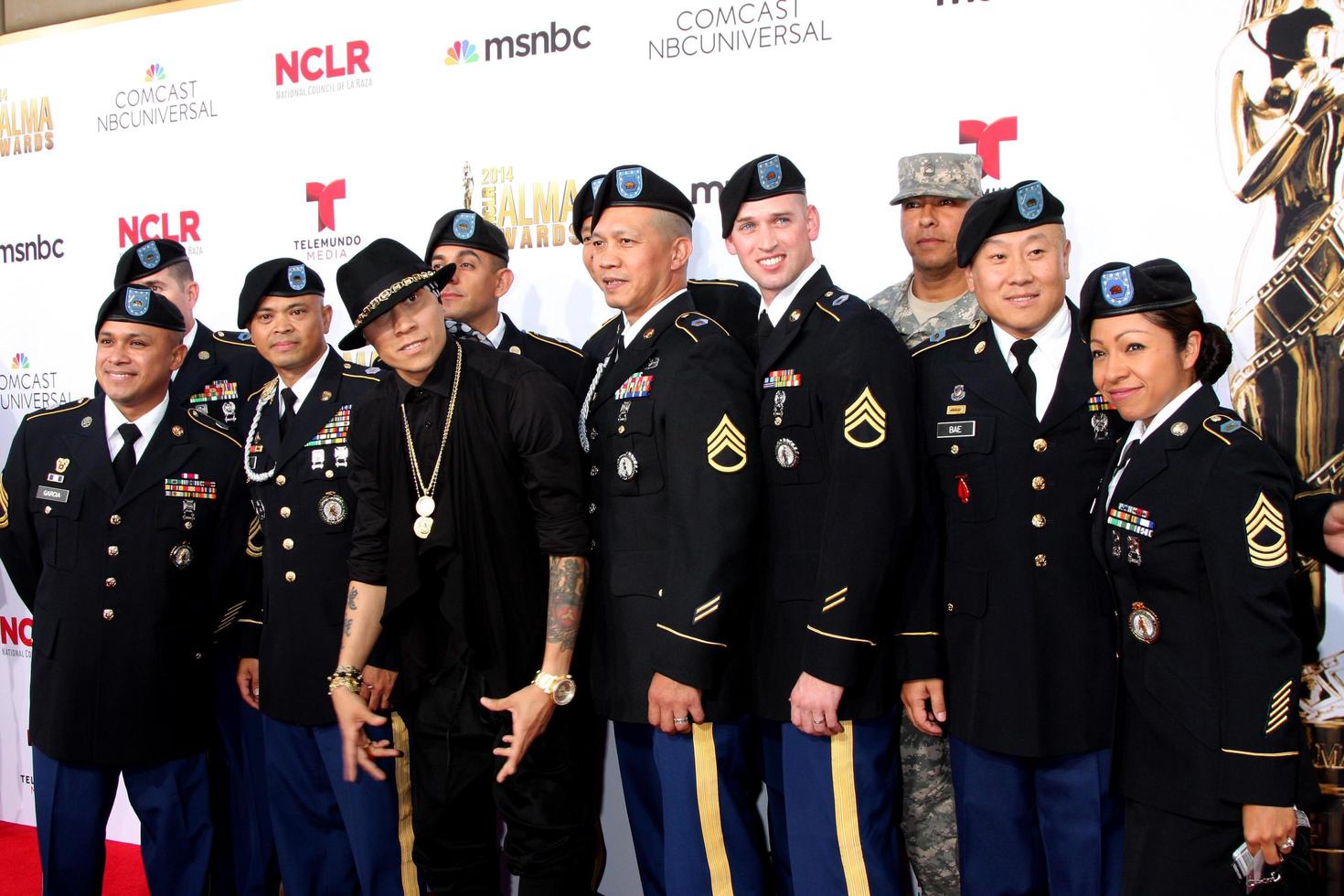 LOS ANGELES, OCT 10 - Taboo of the Black Eyed Peas at the 2014 NCLR ALMA Awards Arrivals at Civic Auditorium on October 10, 2014 in Pasadena, CA photo