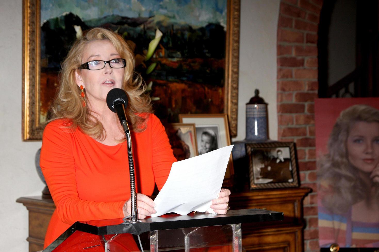 LOS ANGELES, MAR 4 - Melody Thomas Scott at the Melody Thomas Scott Celebrates 35 Years at the Young and the Restless at CBS Television City on March 4, 2014 in Los Angeles, CA photo