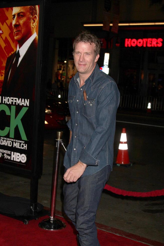 LOS ANGELES, JAN 25 - Thomas Jane arrives at the Luck Los Angeles Premiere of HBO Series at Graumans Chinese Theater on January 25, 2012 in Los Angeles, CA photo
