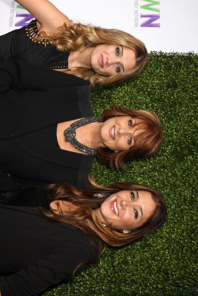 LOS ANGELES, JAN 6 - Christina Ferrare, DAUGHTERS arrives at the Oprah Winfrey Network Winter 2011 TCA Party at The Langham Huntington Hotel on January 6, 2011 in Pasadena, CA photo