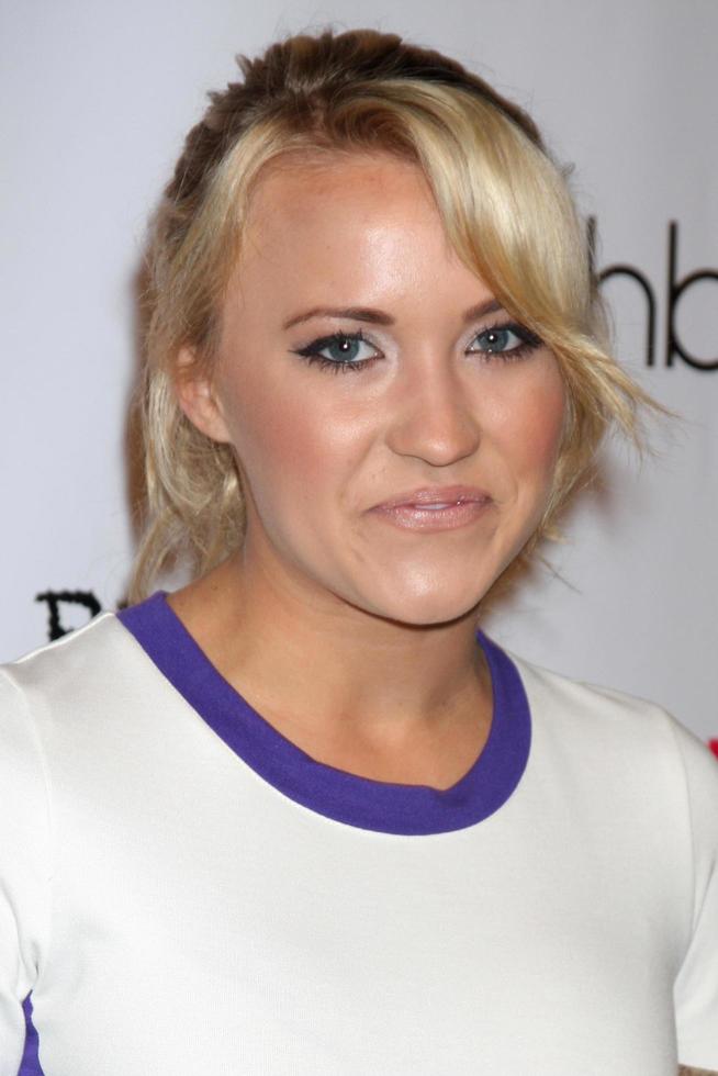 LOS ANGELES, APR 10 - Emily Osment arrives at the NYLON Magazine 13th Anniversary Celebration at Smashbox on April 10, 2012 in Los Angeles, CA photo