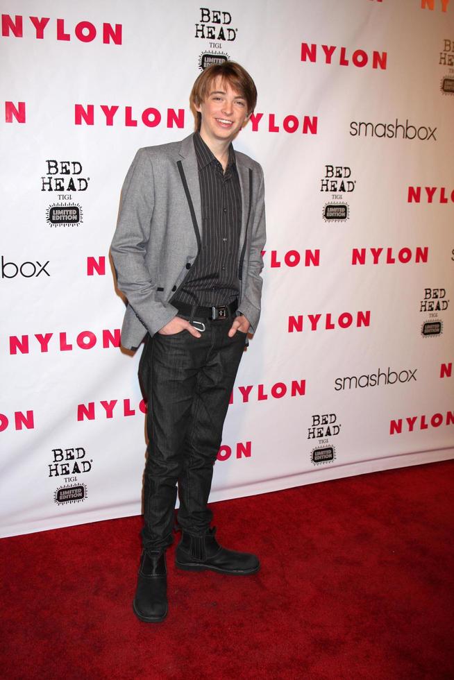 LOS ANGELES, APR 10 - Dylan Riley Snyder arrives at the NYLON Magazine 13th Anniversary Celebration at Smashbox on April 10, 2012 in Los Angeles, CA photo