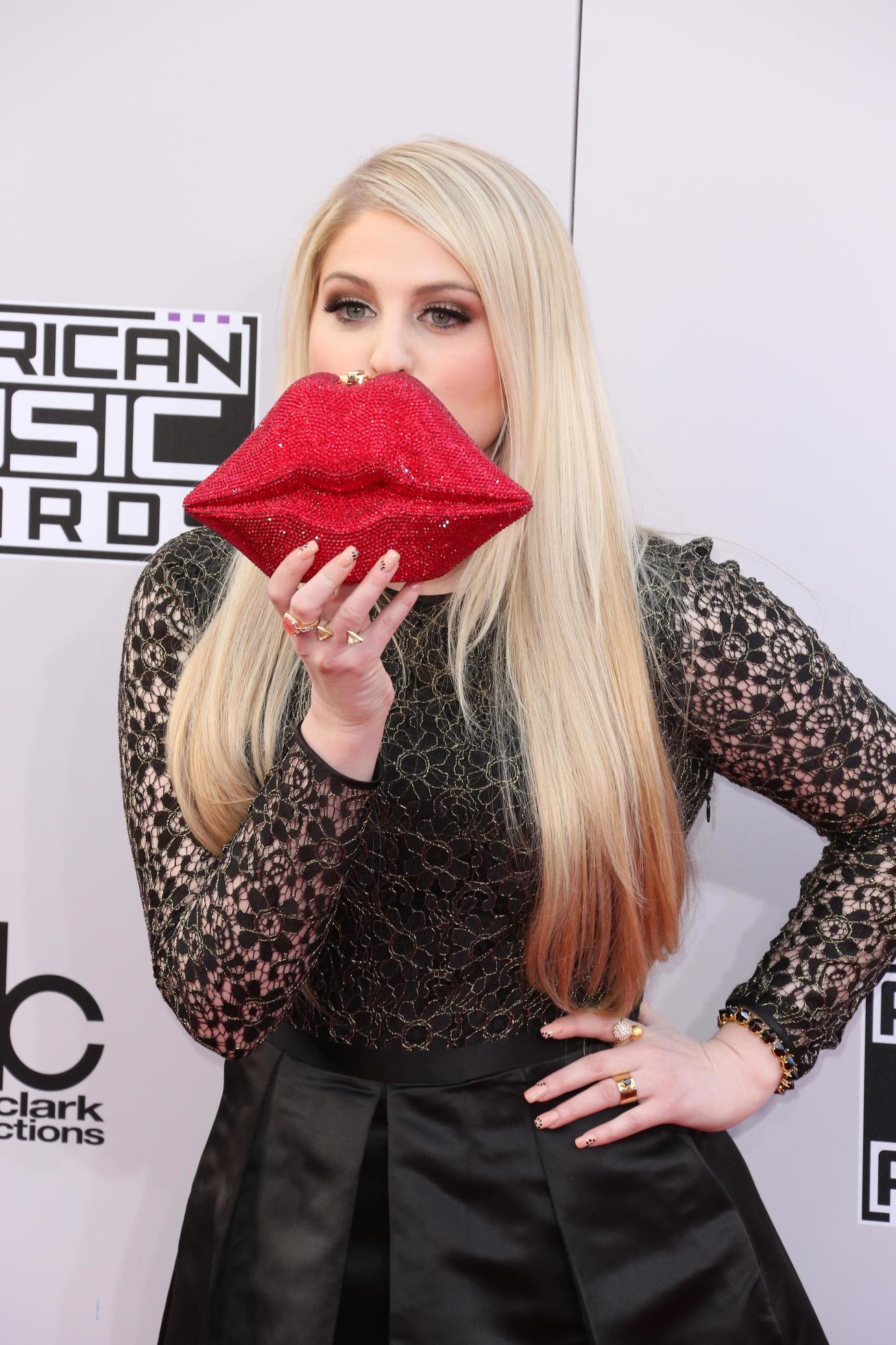 LOS ANGELES, NOV 23 - Meghan Trainor at the 2014 American Music Awards,  Arrivals at the Nokia Theater on November 23, 2014 in Los Angeles, CA  10096581 Stock Photo at Vecteezy