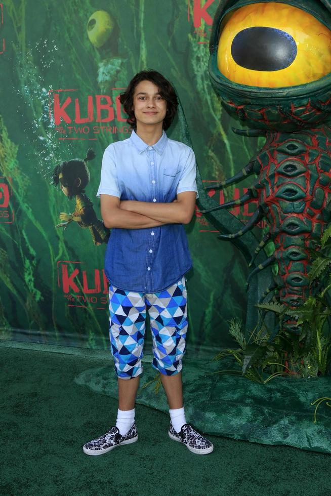 LOS ANGELES, AUG 14 -  Rio Mangini at the Kubo and the Two Strings Premiere at the AMC Universal Citywalk on August 14, 2016 in Universal City, CA photo