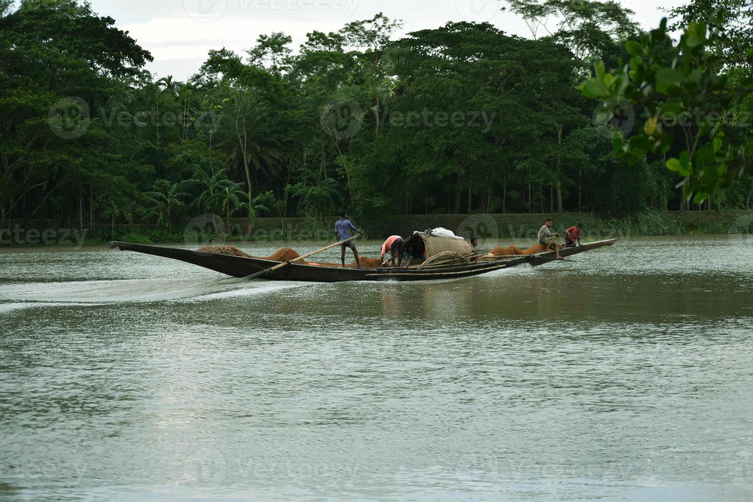 Fishing boats is going for fishing. photo