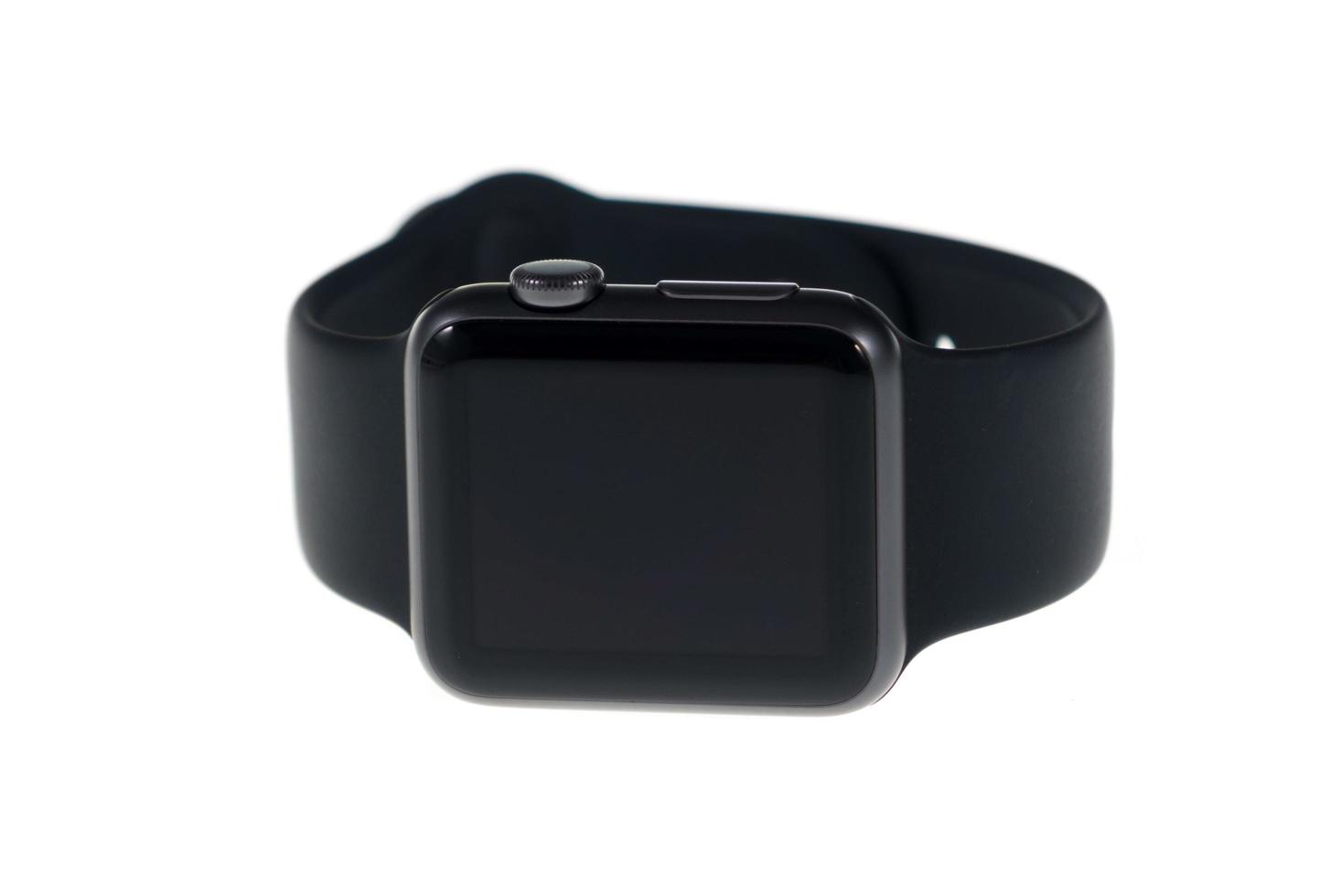 Smart watch isolated on a white background photo