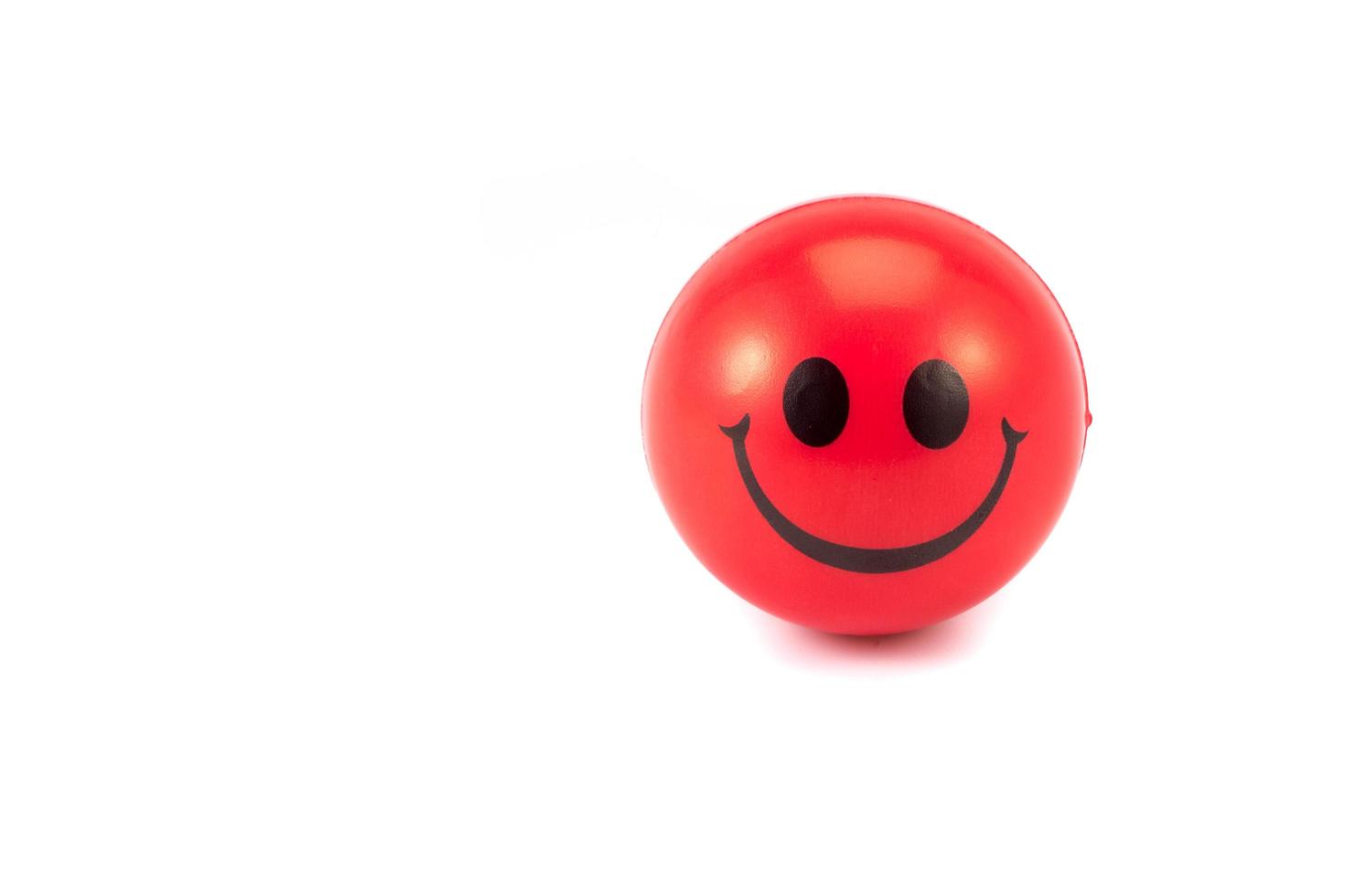 stress ball on white background photo