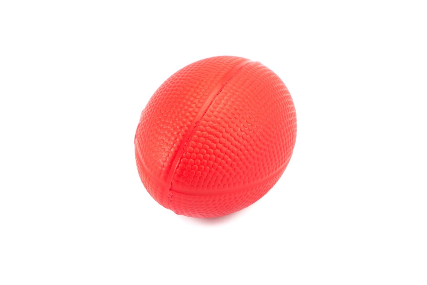 stress ball on white background photo