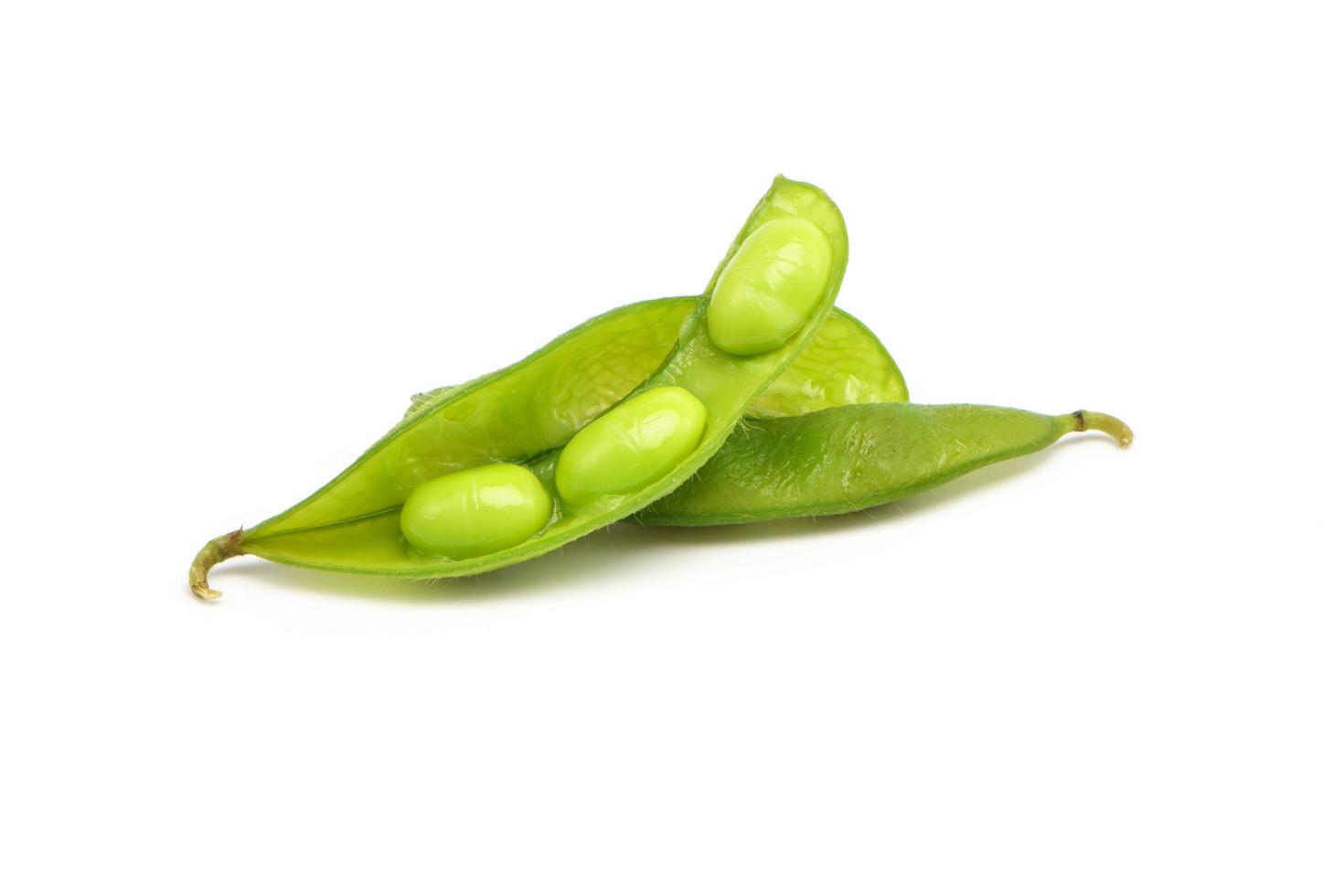 green soybeans on white background 10098589 Stock Photo at Vecteezy