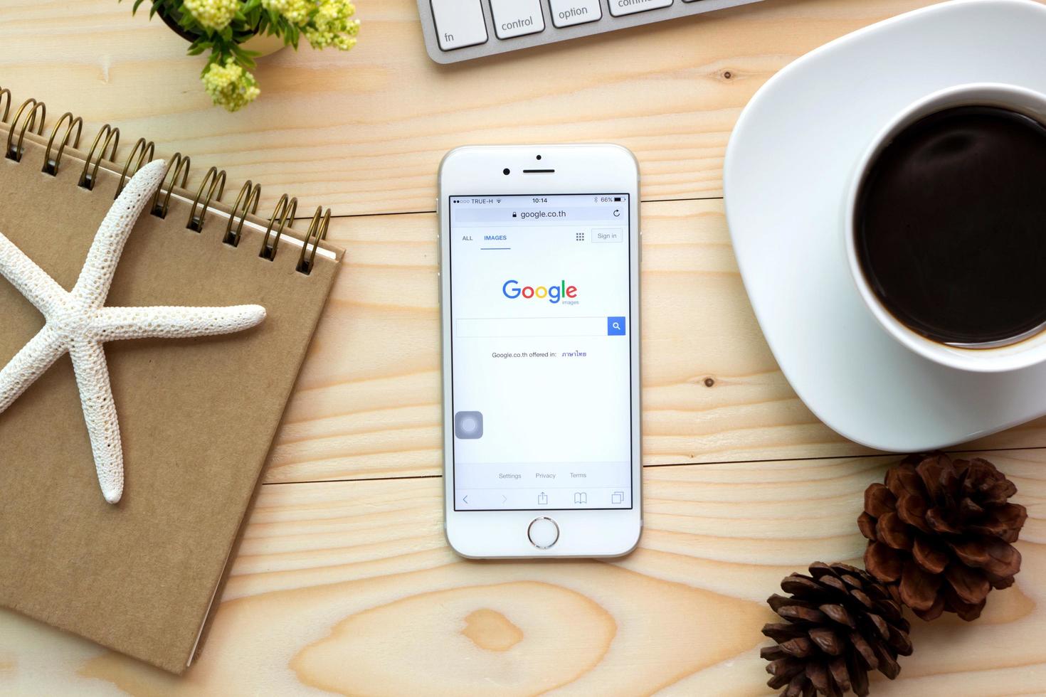 BANGKOK THAILAND  JULY 26 2016 Google is an American multinational corporation specializing in Internet-related services and products. Most of its profits are derived from AdWords. photo