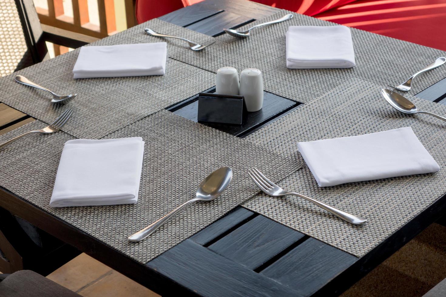 Dinning set cuisine photo