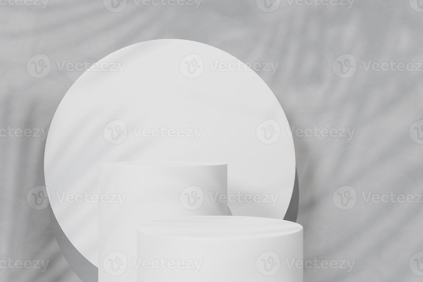 3d rendering Minimal product display on concrete background. podium. Concept scene stage showcase for new product, promotion sale, banner, presentation, cosmetic photo