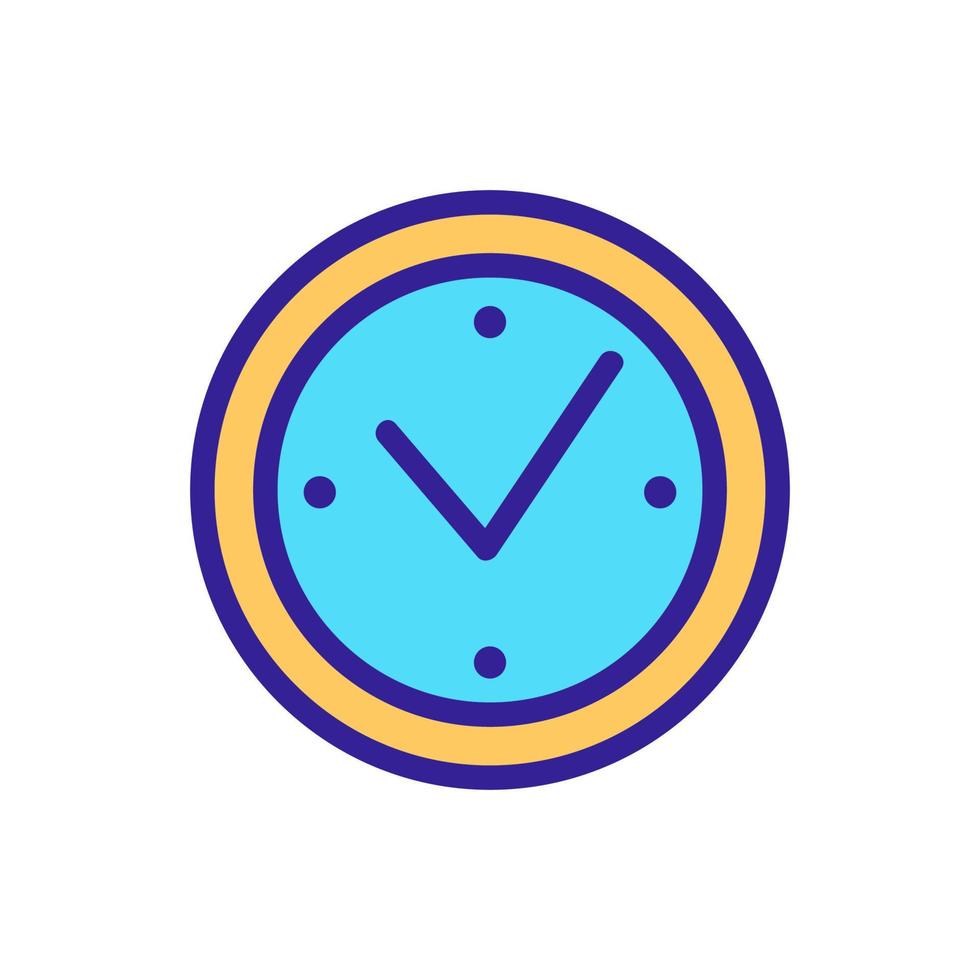 calendar deadline icon vector outline illustration