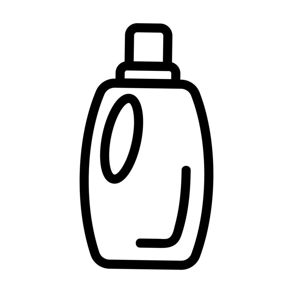 liquid powder icon vector. Isolated contour symbol illustration vector