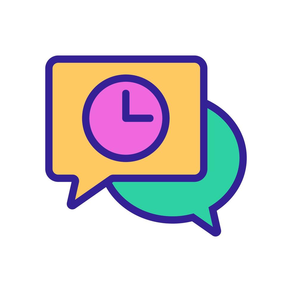 watch sandy deadline icon vector outline illustration