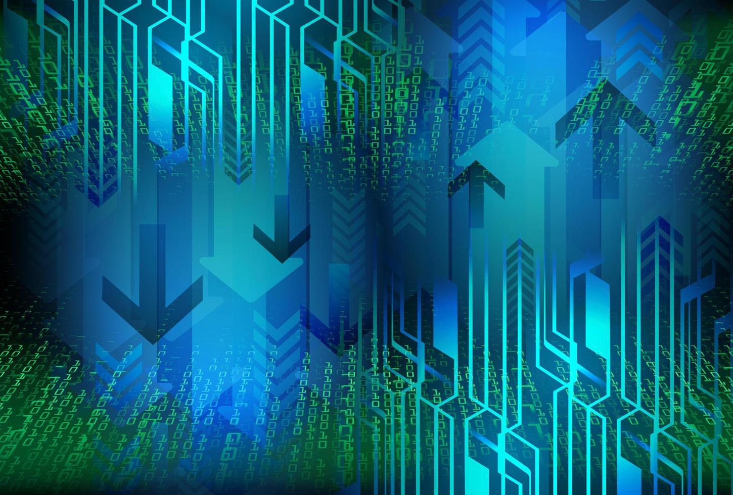 Modern Technology Background vector
