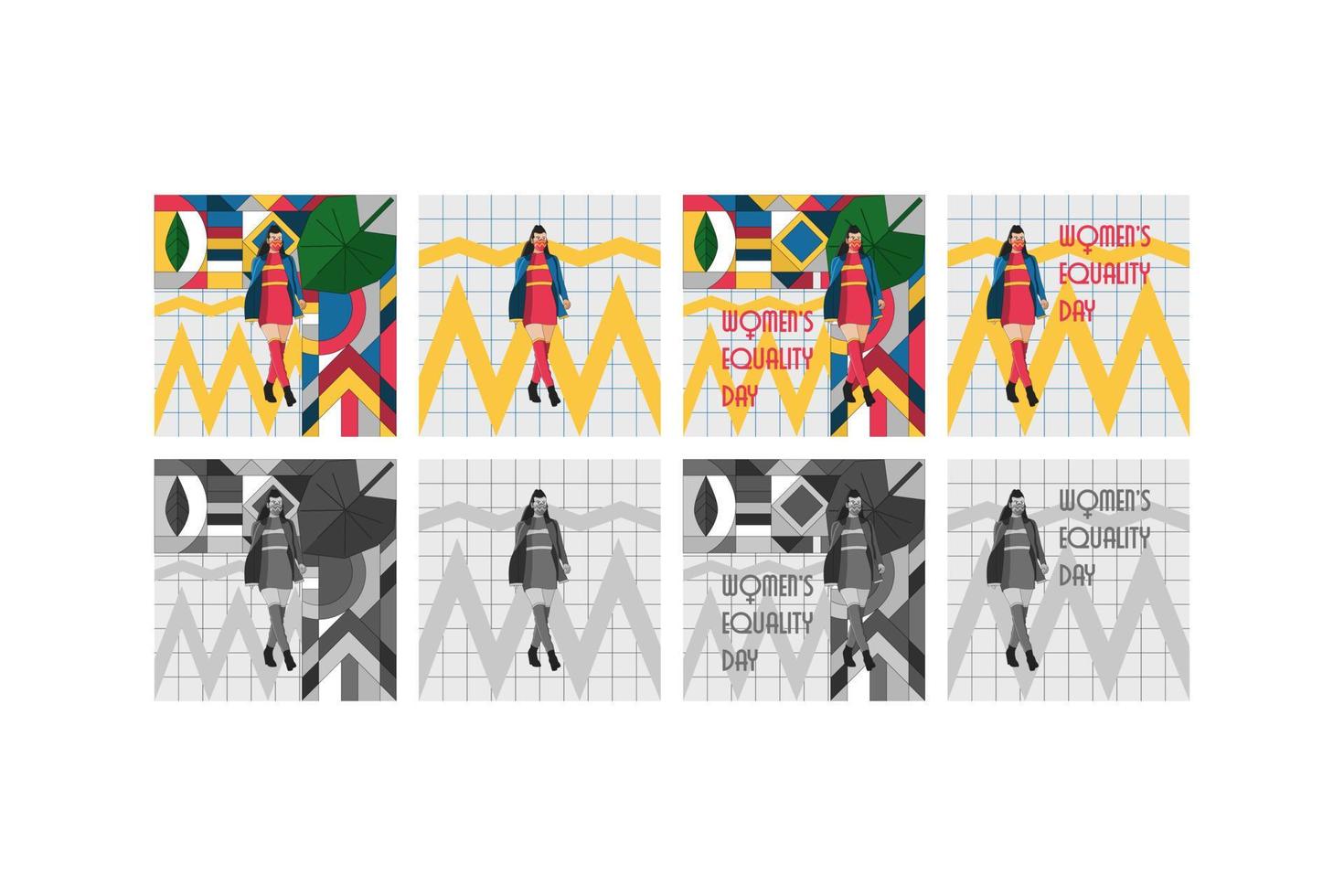 Womens Equality Day vector