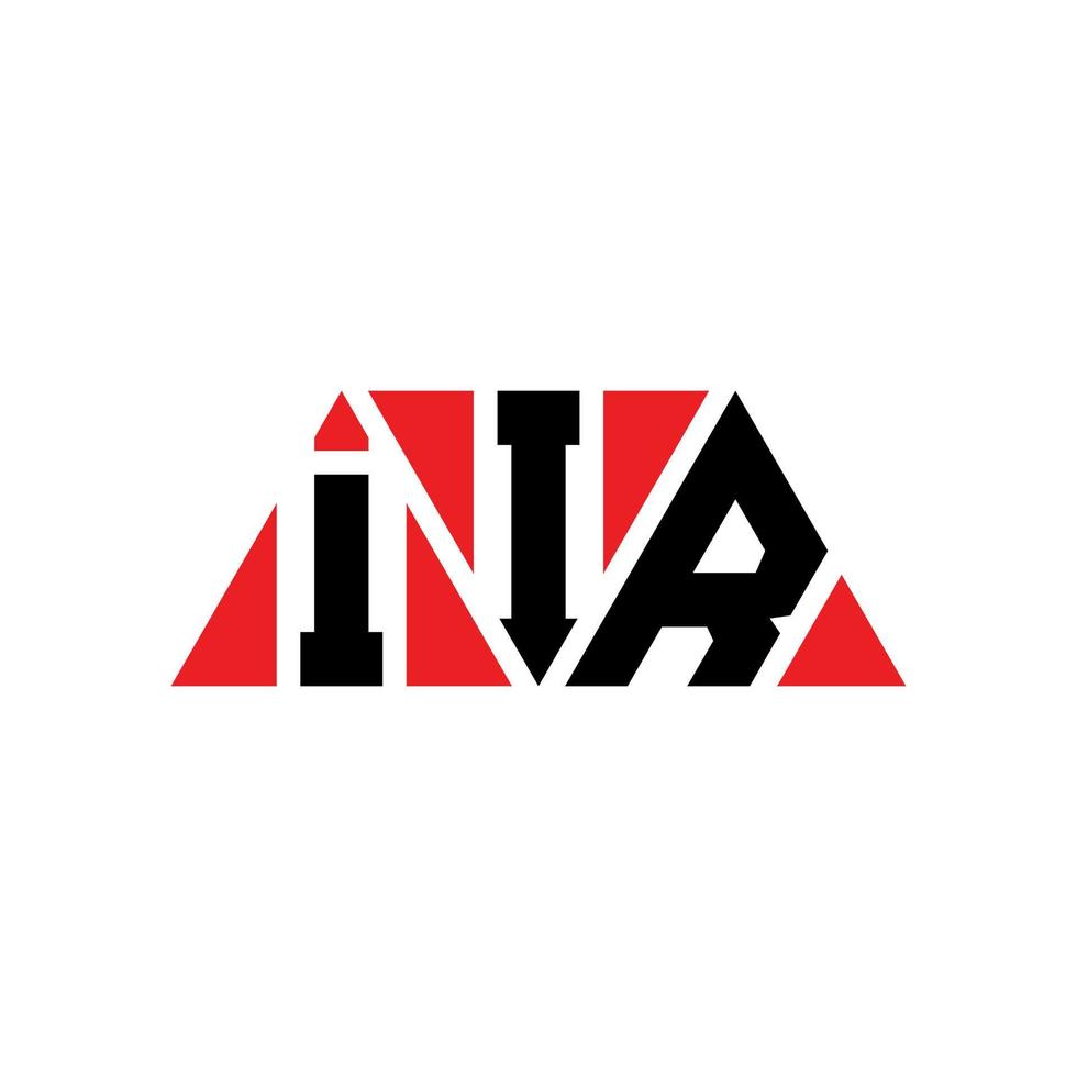 IIR triangle letter logo design with triangle shape. IIR triangle logo design monogram. IIR triangle vector logo template with red color. IIR triangular logo Simple, Elegant, and Luxurious Logo. IIR