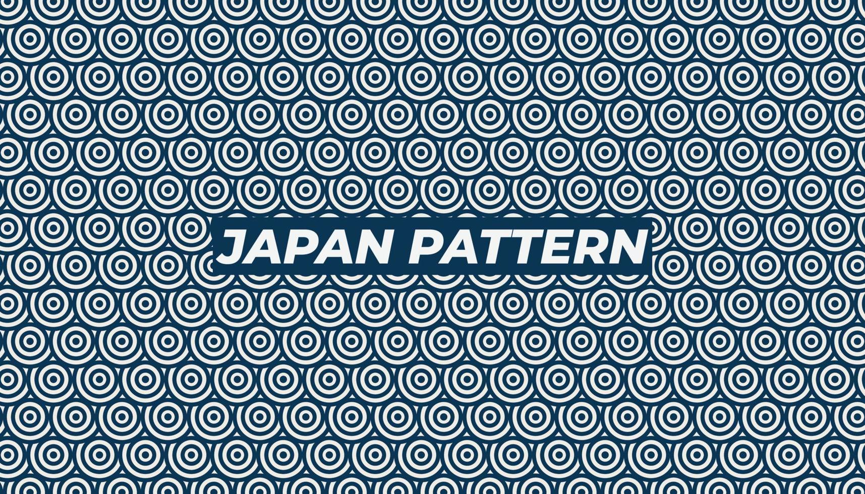 ilustración fondo jappan patern azul color vector