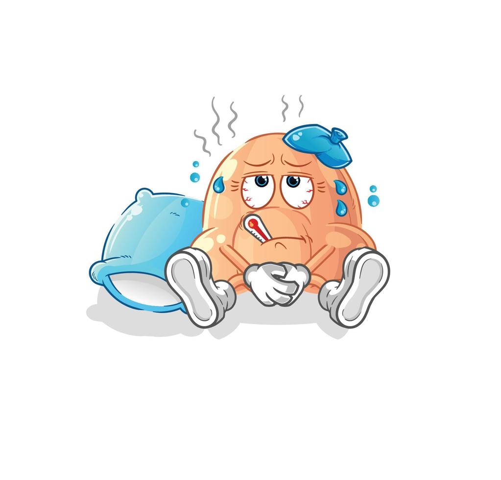 nose cartoon character vector