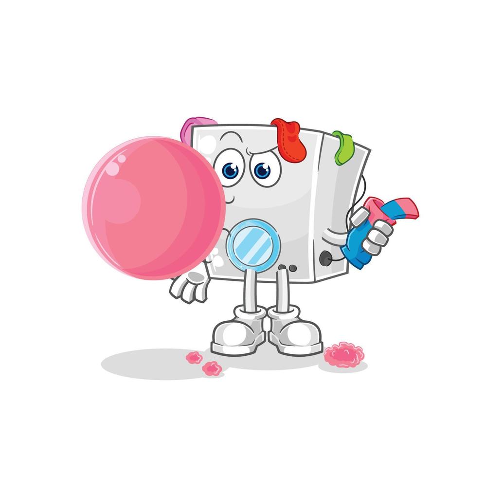 wahing machine vector