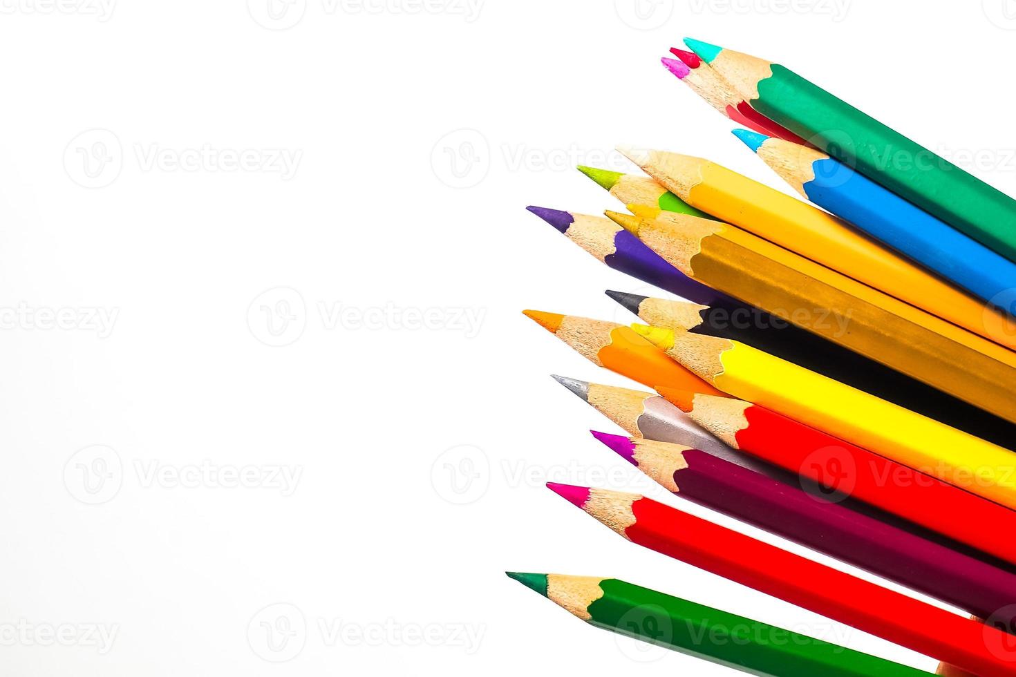 colored pencils for students to use in school or professional photo