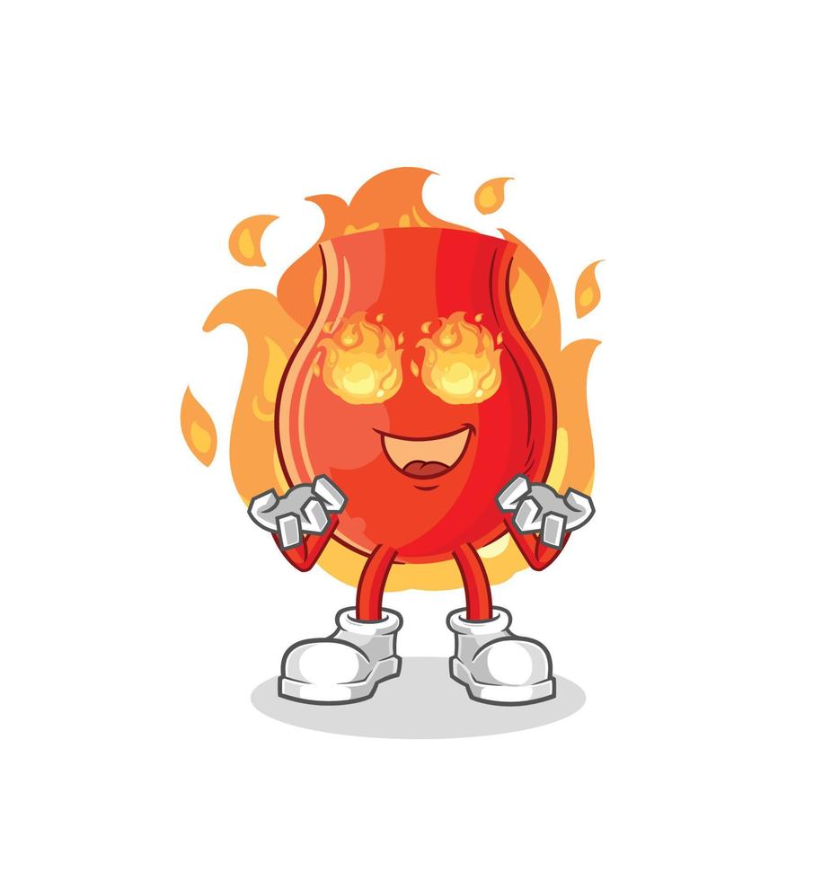 uvula cartoon character vector