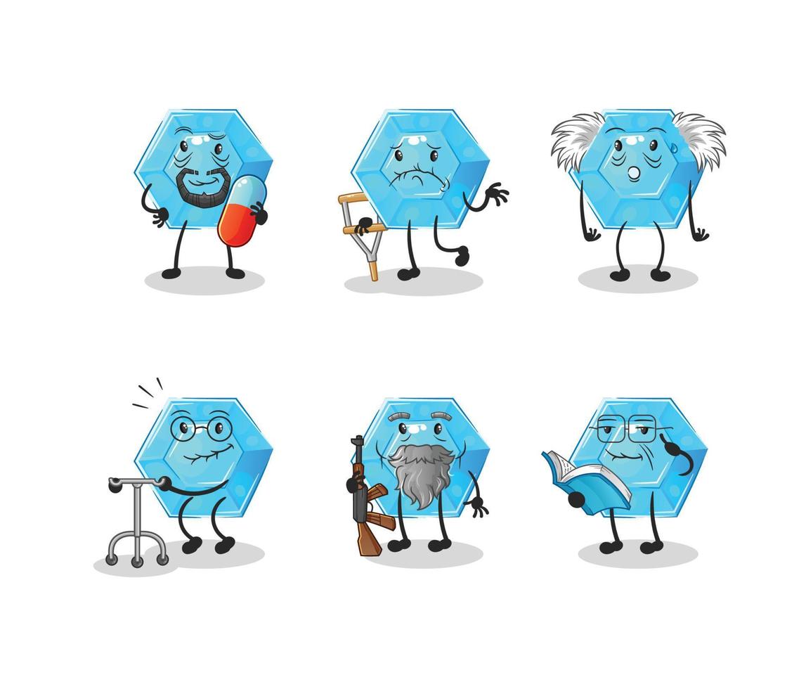 diamond character vector