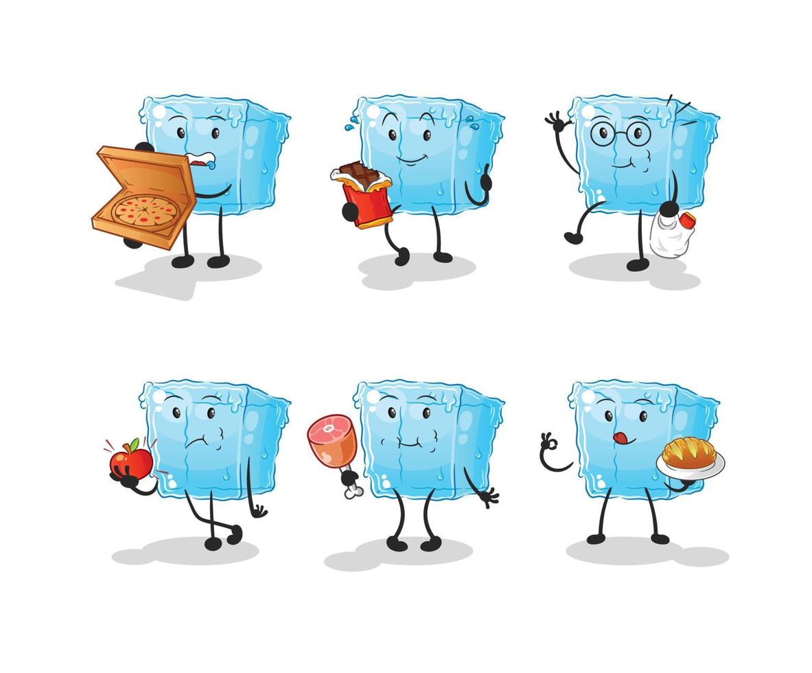 ice cube character vector
