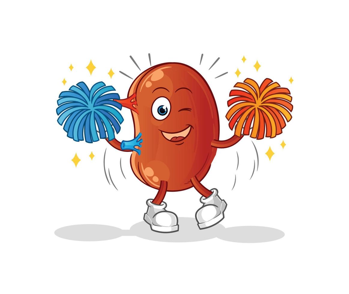 kidney cute vector