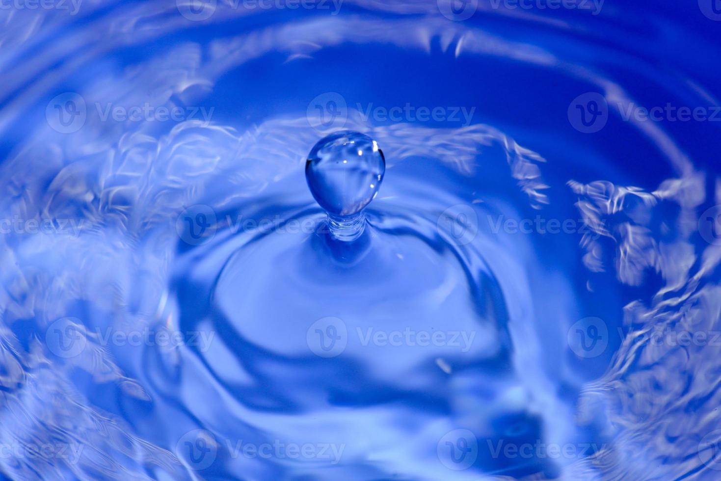 Abstract shapes of water. Image for a background made of water. photo