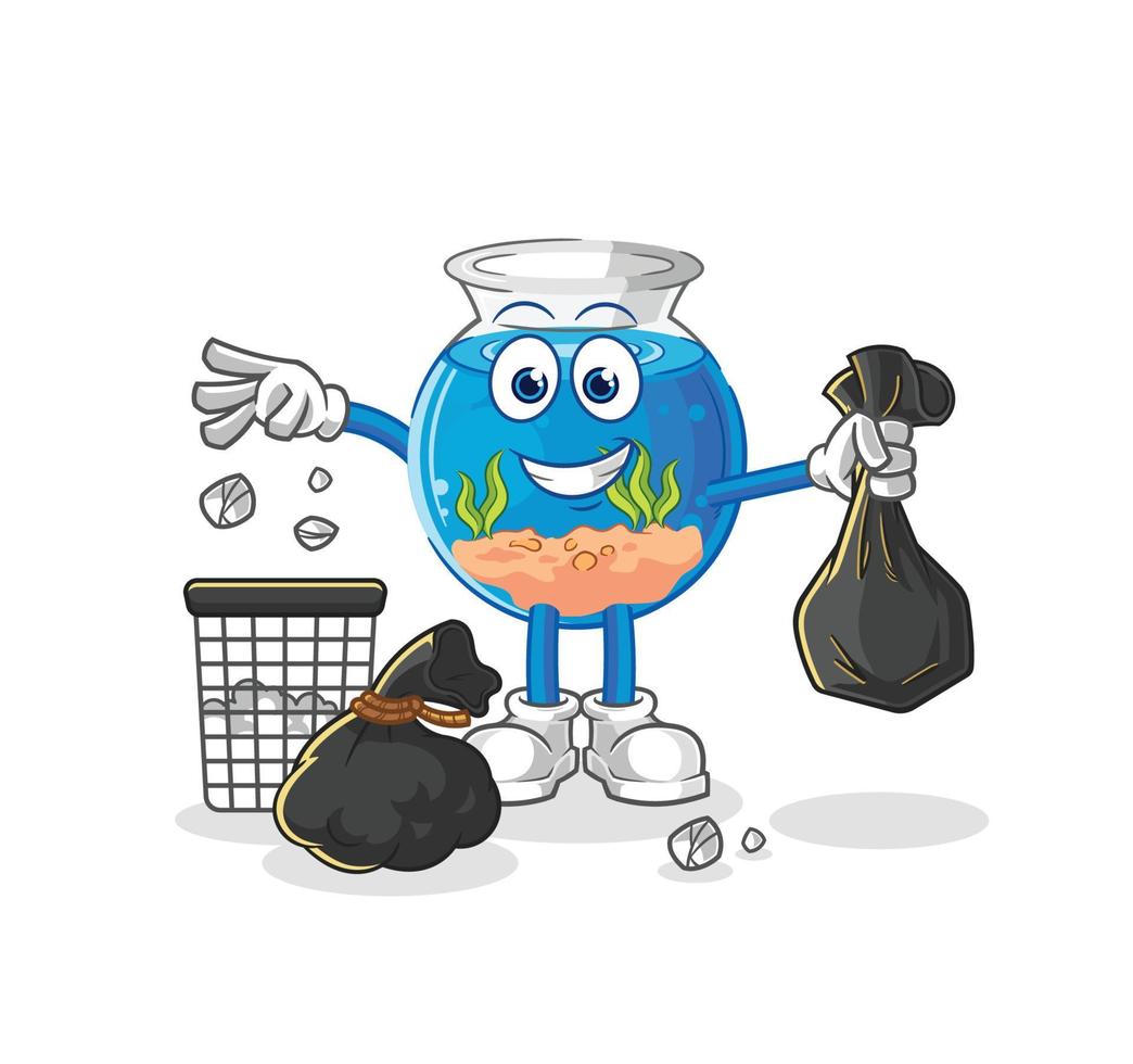 aquarium cartoon vector