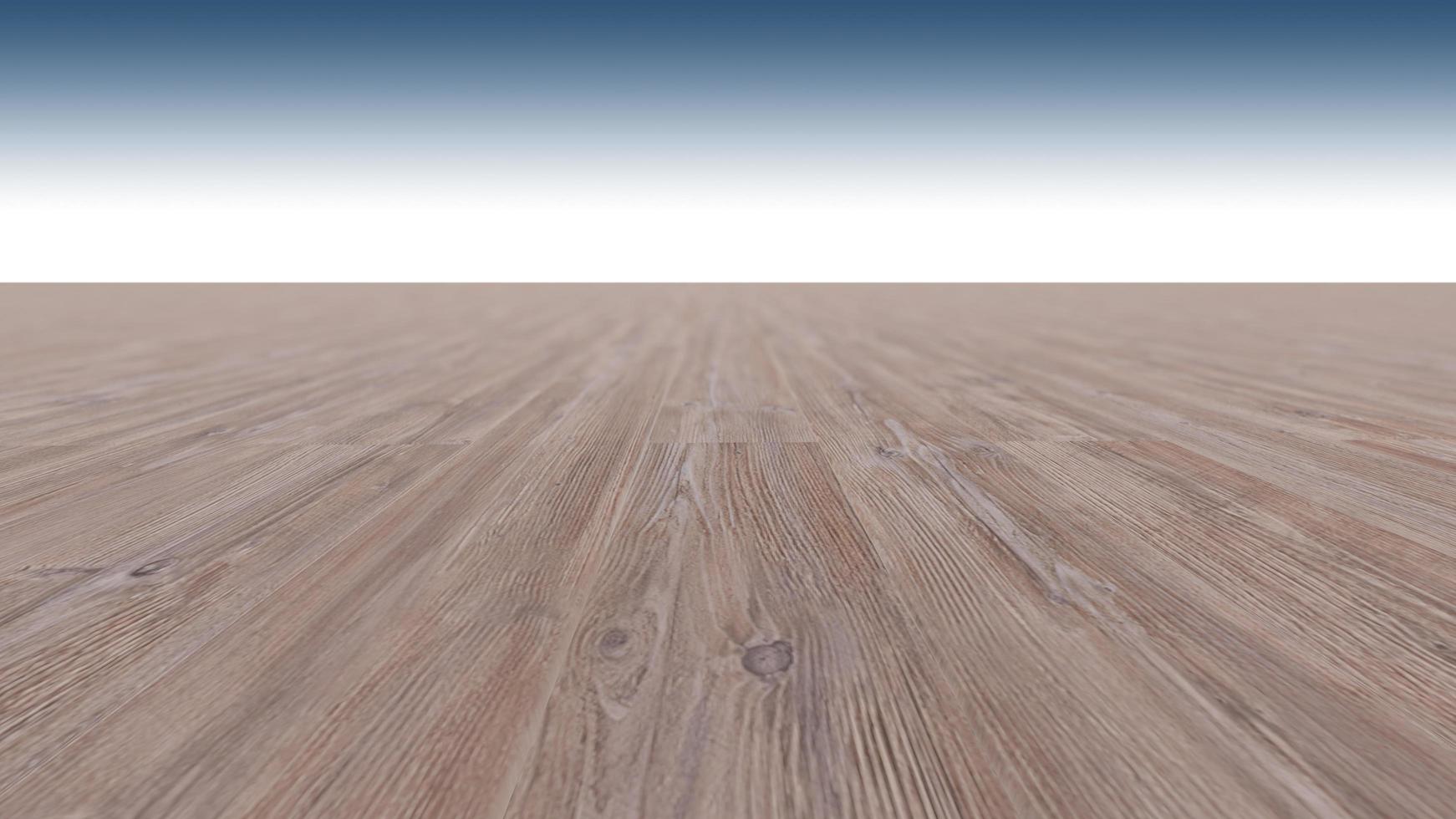 A 3d rendering image of wooden floor photo