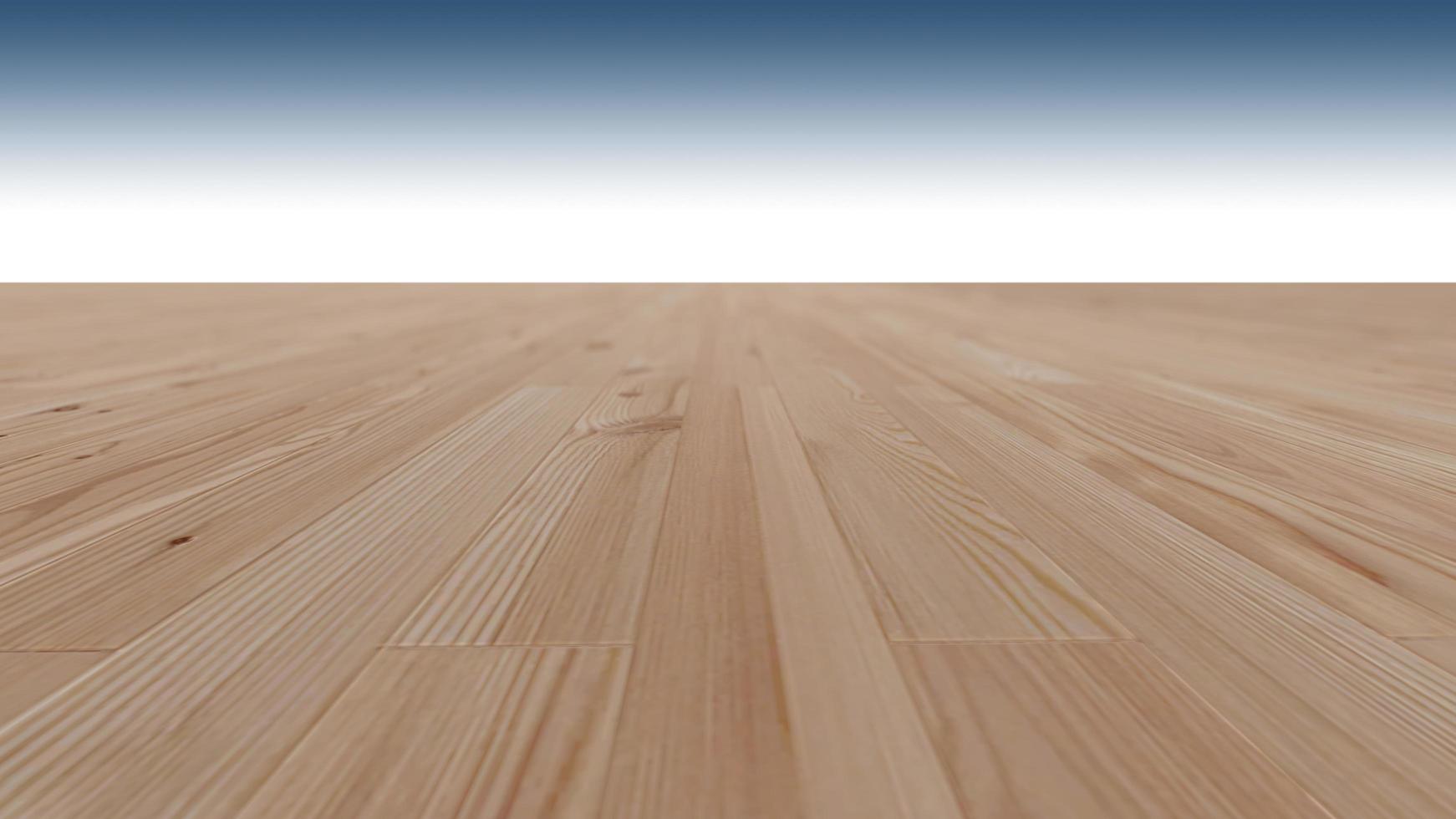 A 3d rendering image of wooden floor photo