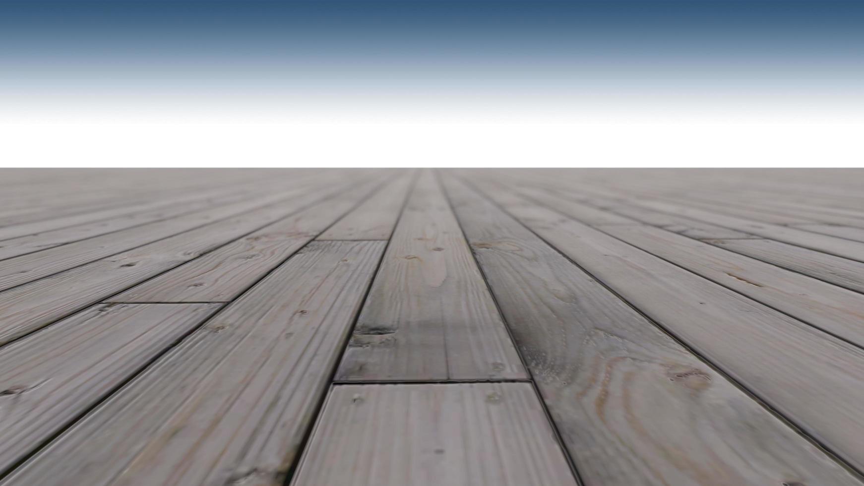A 3d rendering image of wooden floor photo