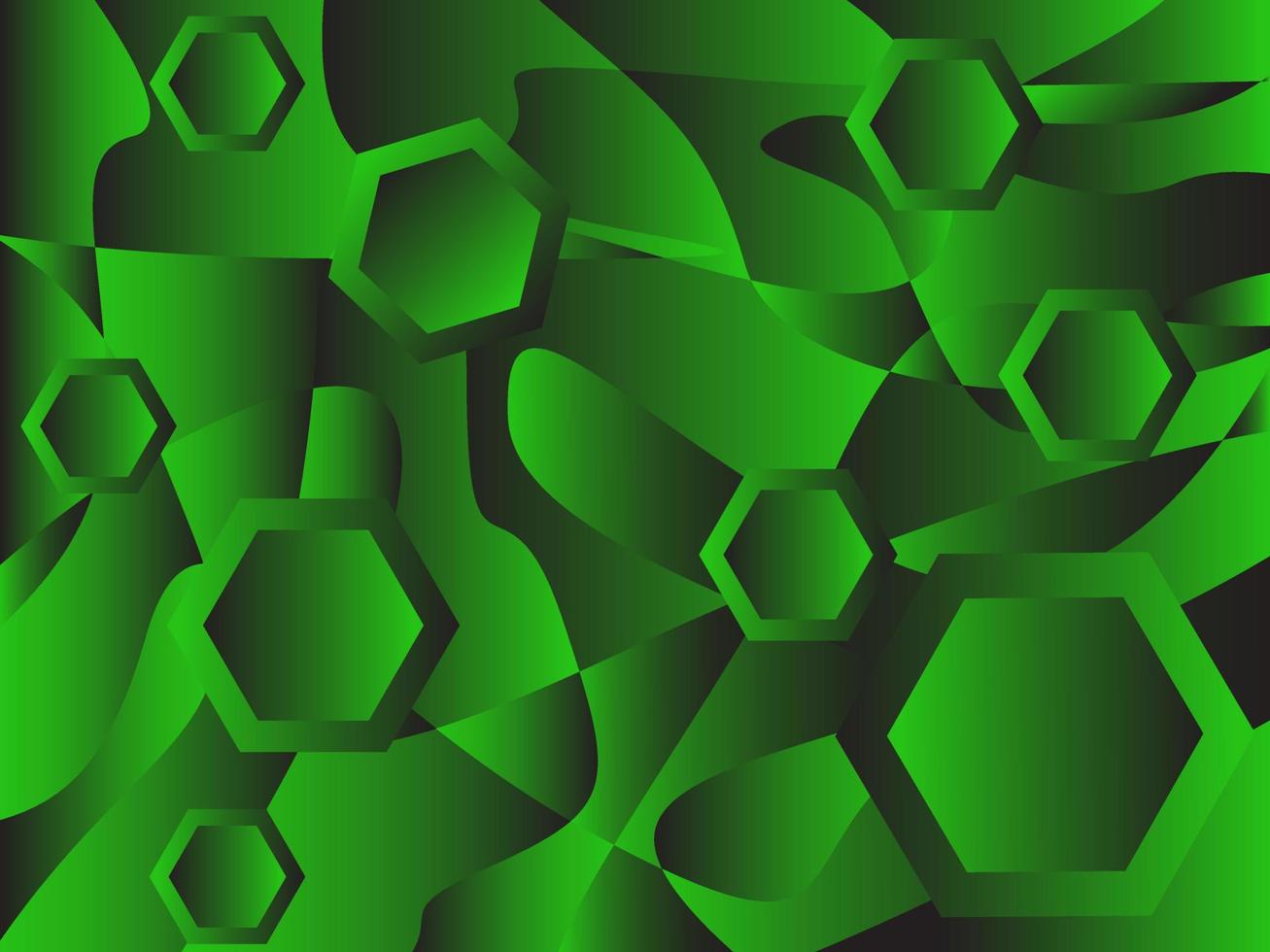 Fondo de gradación abstracta de espalda de tortuga verde vector